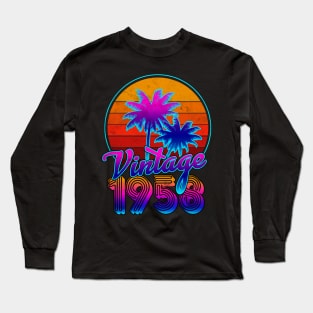 Vintage Classic 1958 Long Sleeve T-Shirt